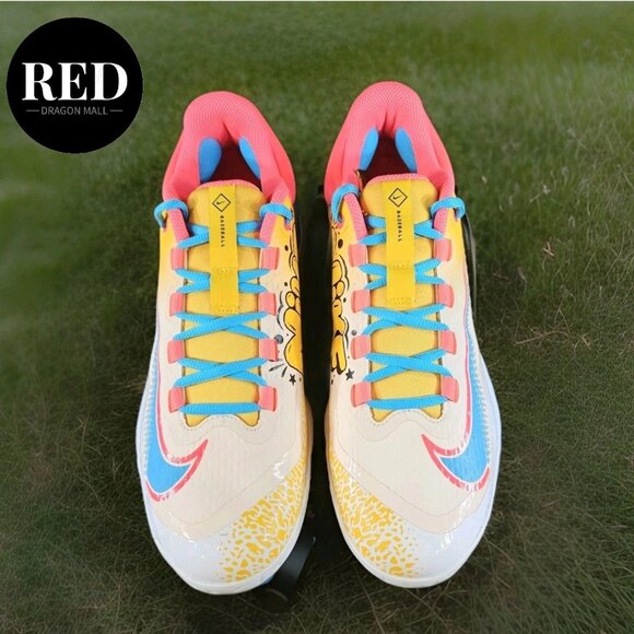 Nike Alpha Huarache Elite Low New York PE Baseball Cleats RBI - Men's Size 10.5 - Picture 7 of 16